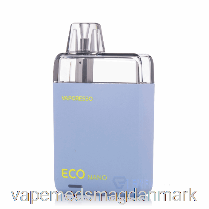 Vape Uden Nikotin Vaporesso Eco Nano Pod System Tåget Blå